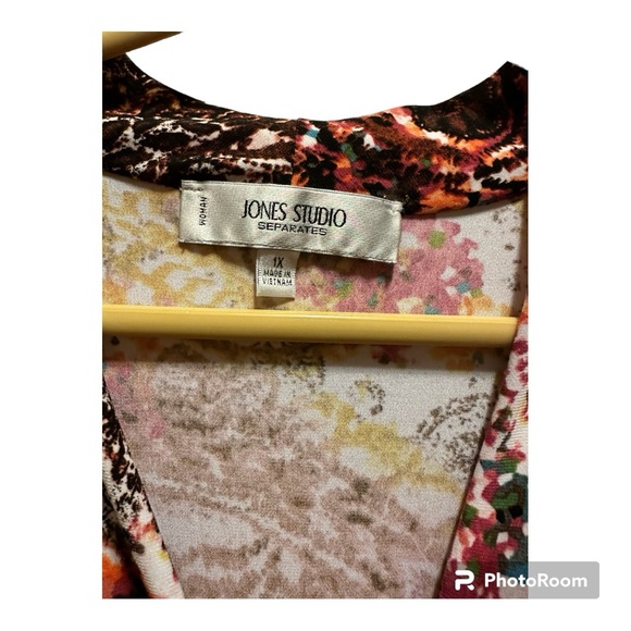 DONATED❌Jones Studio, Sleeveless Paisley Blouse, Sz 1X Host Pick 4/2024 - Picture 4 of 5